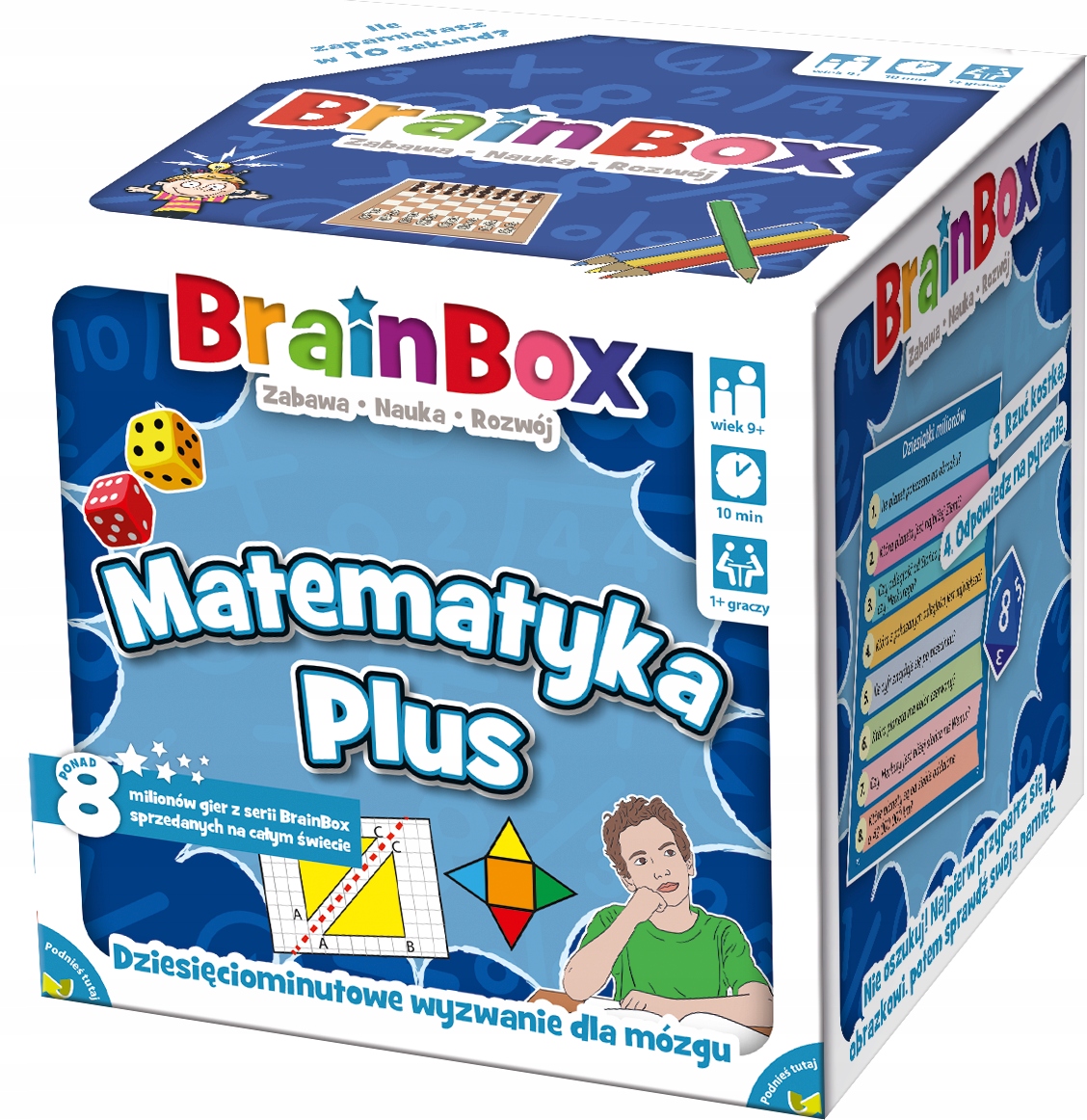 Spoločenská hra BrainBox - Mathematics Plus (druhé vydanie) Rebel